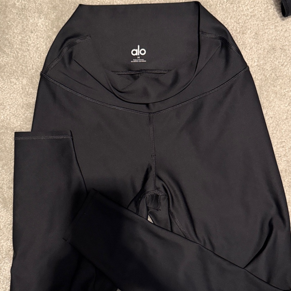 Alo Black Airbrush Leggings